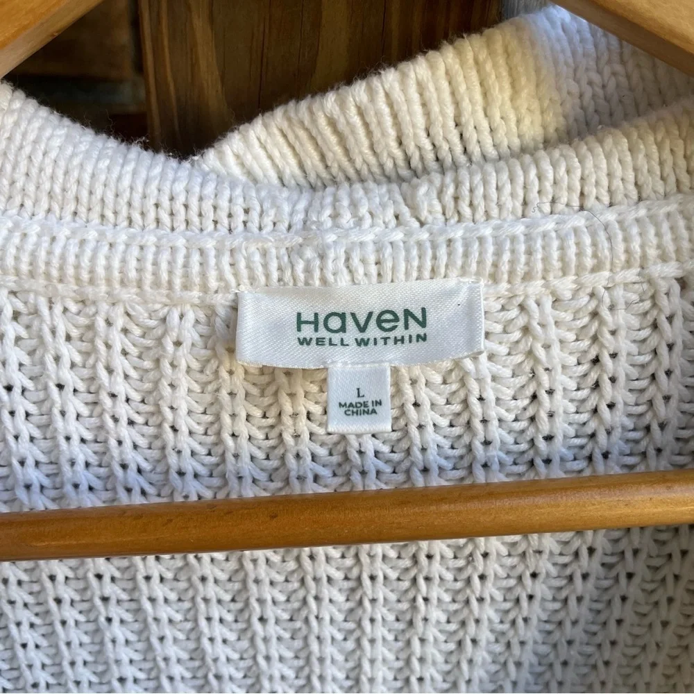 Haven Well Within Cozy Cream Women's Cardigan Sweater